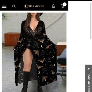 Coramoon deaths head dress